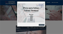 Desktop Screenshot of centrokennedy.com.br