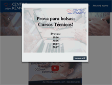 Tablet Screenshot of centrokennedy.com.br